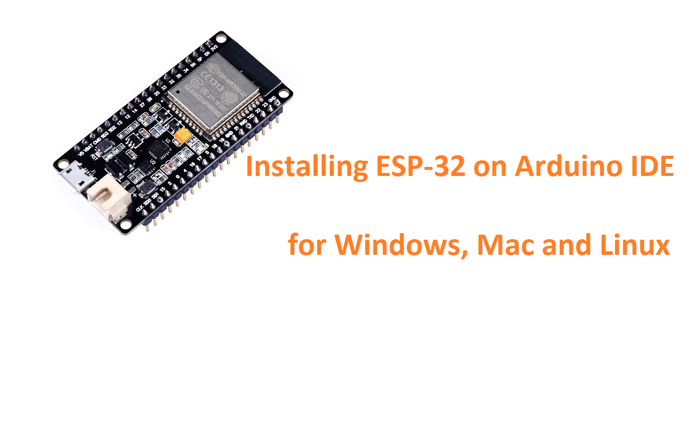 Esp32 arduino ide. Instal ESP.